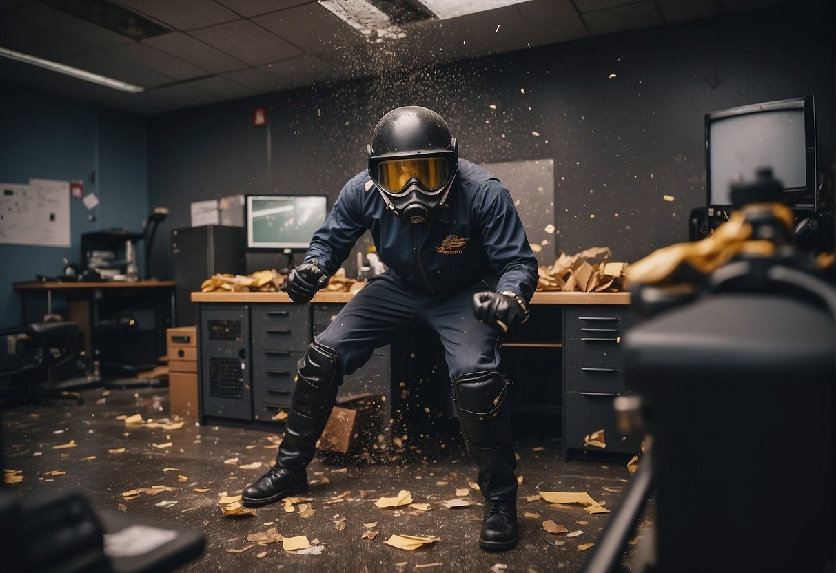 Rage Room in Action